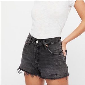 Levi’s Black 501 Shorts
